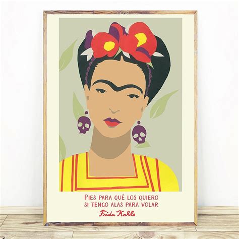 Frieda Kahlo Print Frida Kahlo Poster Set Of 3 Quote Frieda Etsy