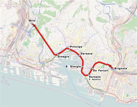 Genoa Metro Metro Maps Lines Routes Schedules