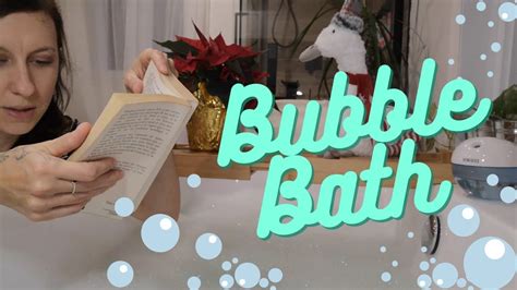 Asmr Bubble Bath 💦💦 Inaudible Reading While You Just Relax 😴 Youtube