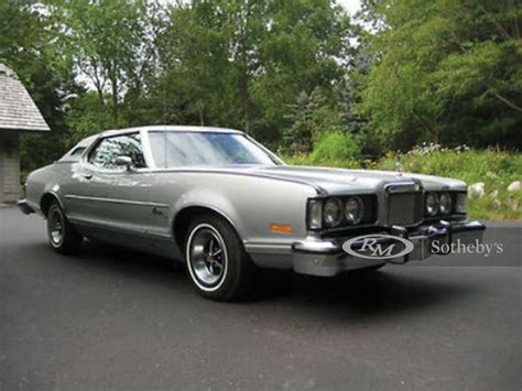 1974 Mercury Cougar Xr 7 Value And Price Guide