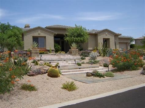 Front Yard Xeriscape Ideas Desert Landscaping Doesnt Have To Be