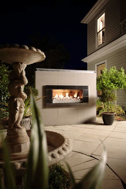 Urban Fires Contemporary Outdoor Fireplaces Other Metro By Sky