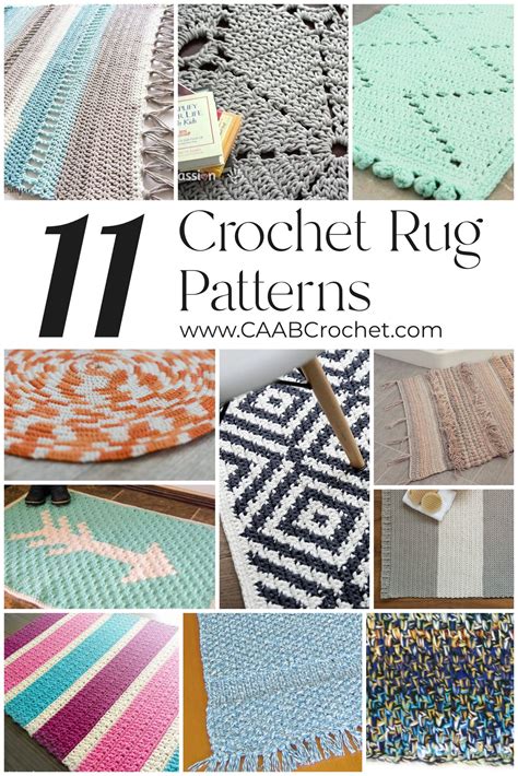 Crochet Rug Patterns Caab Crochet