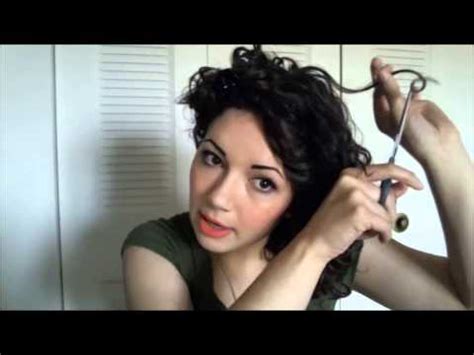 6 reasons you should ask for a dry hair cut. Cutting Curly Hair - How to give yourself a Deva-type cut ...