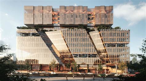 Woods Bagot Creates Stacked Design For New Melbourne Business School