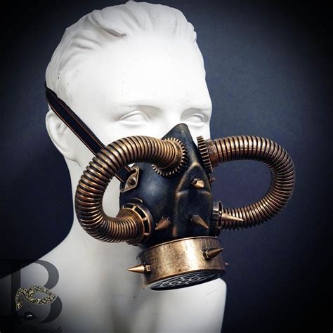 Steampunk Mad Max Gas Mask Halloween Respirator Mask Mouth Etsy
