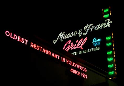 Musso And Frank Grill Turns 100 A Hollywood Landmark Prepares To