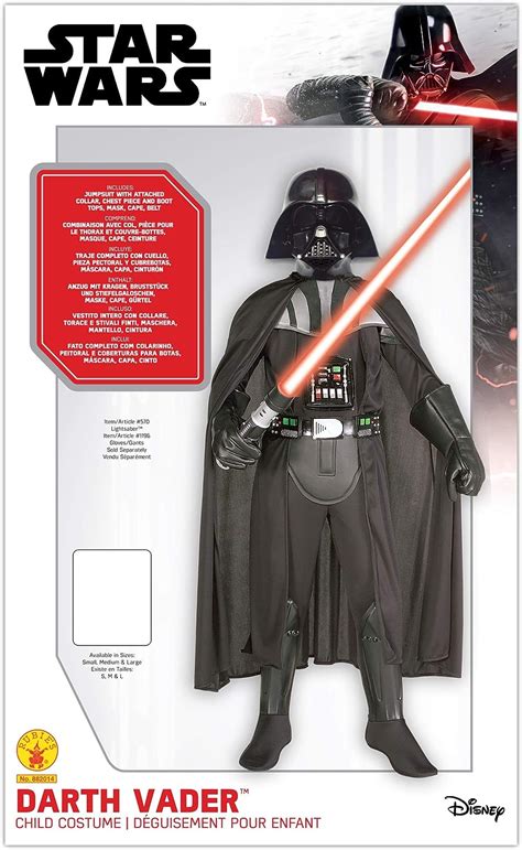 Rubies Child Deluxe Darth Vader Costume