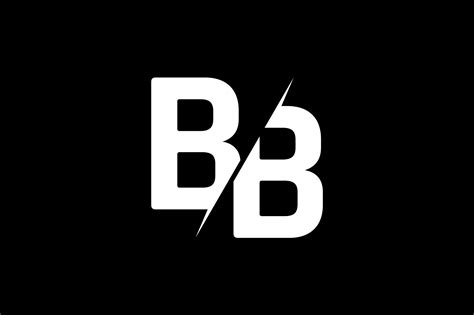 Monogram Bb Logo Graphic By Greenlines Studios · Creative Fabrica