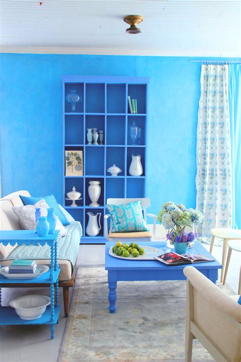 Blue Paint Colors For Living Room