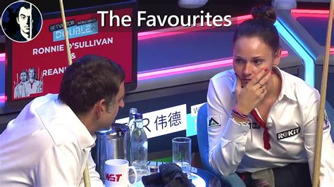 Ronnie And Reanne Aiming To Tie O SullivanEvans Vs SelbyKenna World Mixed Doubles