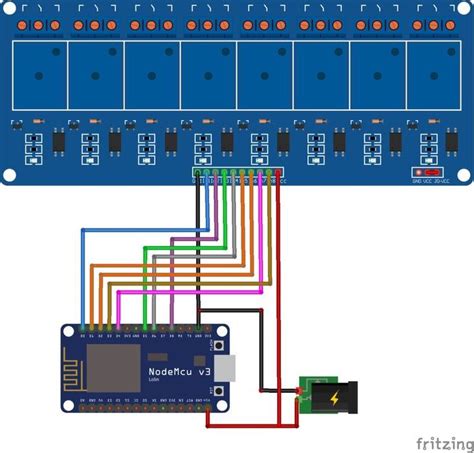 Picture Of Fritzing Scheme Home Automation Project Relay Esp8266