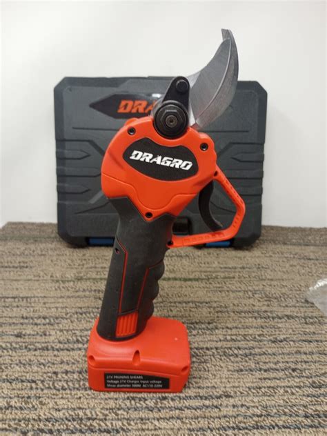 Dragro Electric Pruning Shears Professional Cordless Electric Lithium Battery Ebay