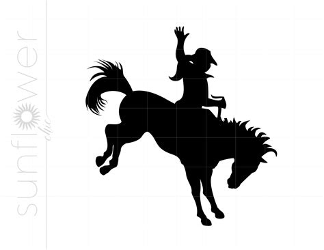 Cowgirl Svg Download Vector Cowgirl Clipart Cowgirl Etsy
