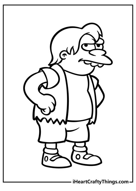 The Simpsons Coloring Pages Home Design Ideas