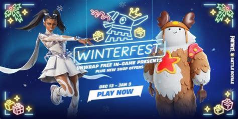Fortnites Winterfest 2022 Is Back With Free Outfits And A Lot Of