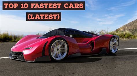 Top 10 Fastest Car In The World Latest Youtube