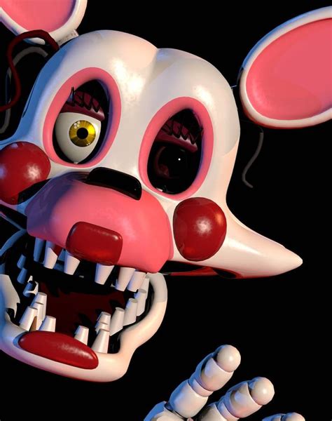 Mangle Ultimate Custom Night Mugshot Recreation By Andypurro Fnaf