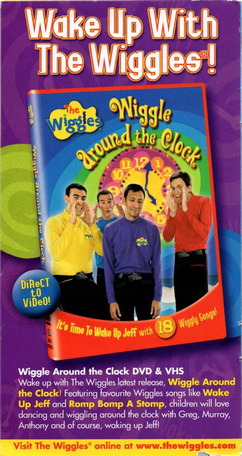 The Wiggles Wiggle Around The Clock Dvd Advert By Jack1set2 On Deviantart