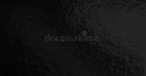 Black Foil Gradient Texture Background With Uneven Surface Stock Photo