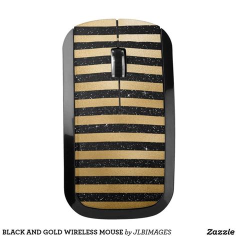 Black And Gold Wireless Mouse Wireless Mouse Mouse Gold