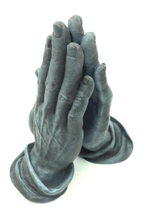 Famous Casting Religious Bronze Praying Hands Sculpture For Sale