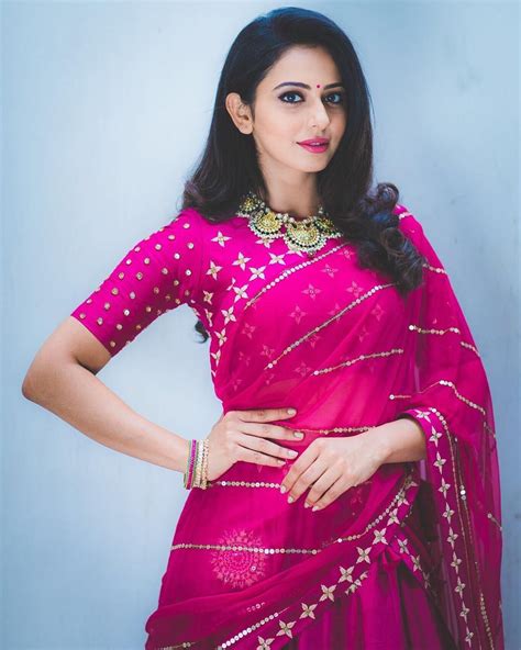 best 25 rakul preet singh saree ideas on pinterest beautiful actress photos indian latest