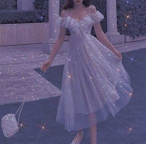 Vintage Glitter Dress Aesthetic Fairytale Dress Aesthetic Dresses