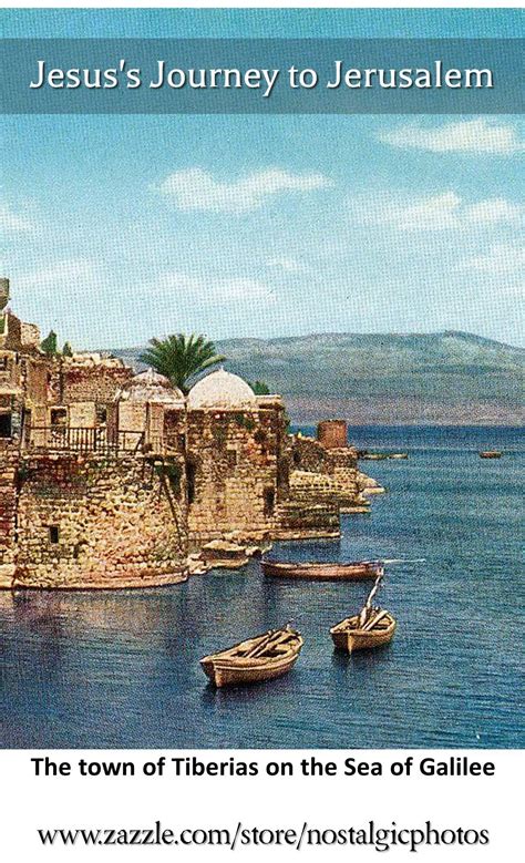 An Old Print Of The Sea Of Galilee In The Holy Land In 2021 Sea Of