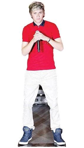 One Direction Niall Horan Singing Lifesize Cardboard Cutout 178cm