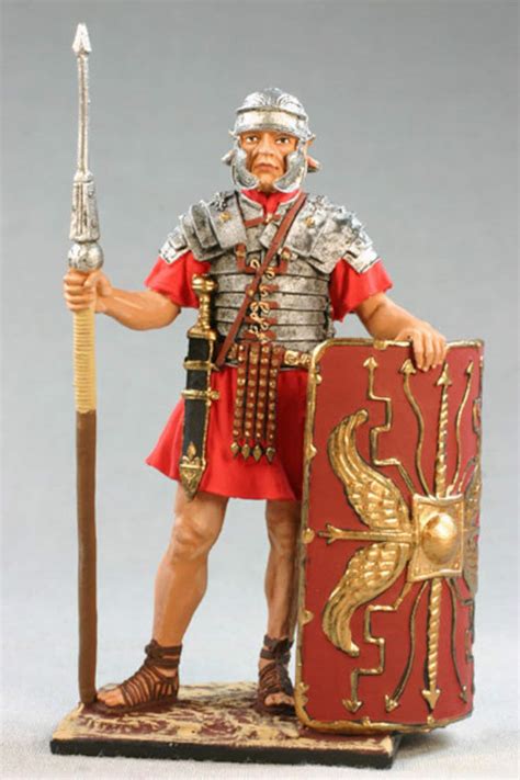 Tin Toy Soldiers 54mm Roman Legionary 1 2 Cc Etsy
