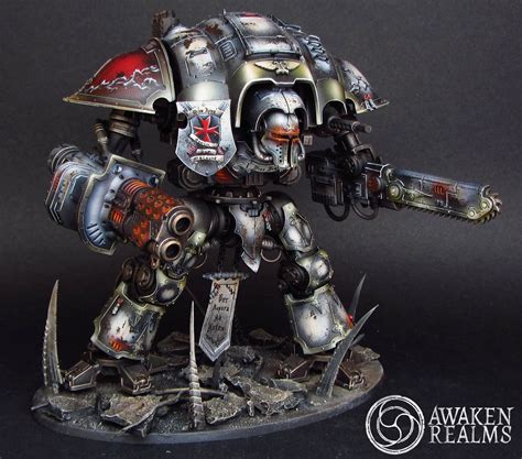 Black Templar Imperial Knight Warhammer 40k Miniatures Fantasy