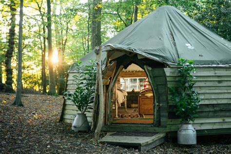 The Amazing Homemade Yurt At Turners Woodland Suite With Comfortable