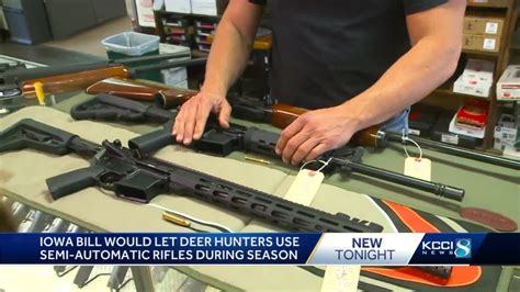 Iowa Bill Would Let Deer Hunters Use Semi Automatic Rifles During