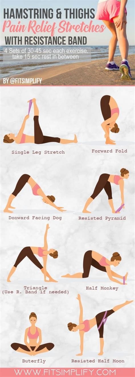 20 Charts Of Post Workout Stretches To Prevent Injuries