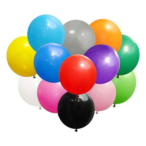 Koogel Big Balloons15 Pcs 36 Assorted Colors Latex Giant Balloons