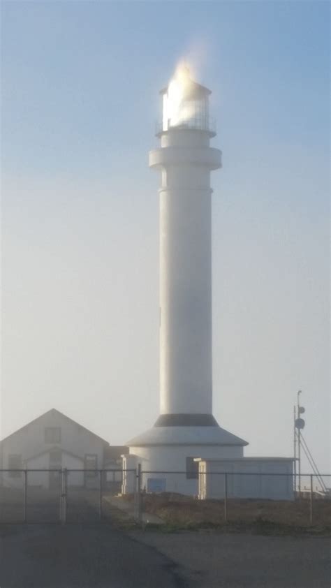 Fog Caught On The Lighthouse Tower Mendonoma Sightings