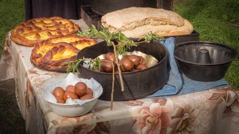 Find the perfect recipes for a beautiful easter brunch and easter dinner, including glazed ham,. Easter Meal - True Romania