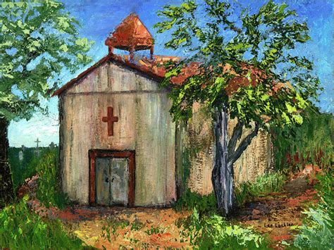 Country Church Painting By Lee Lashlee