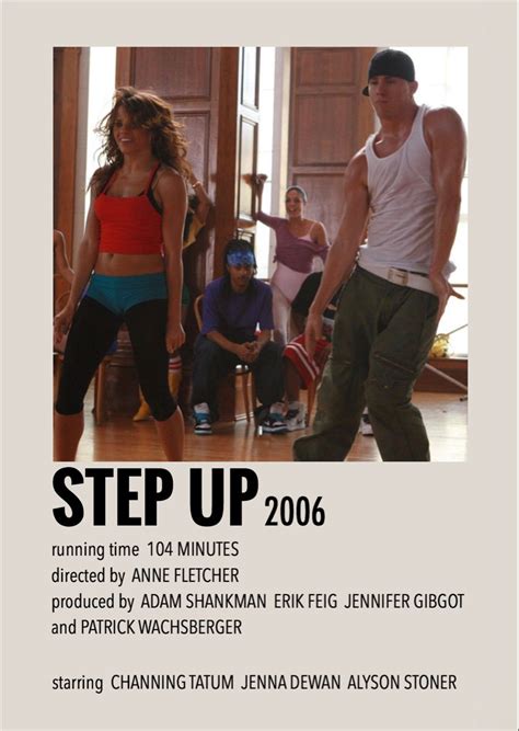 Step Up By Millie Step Up Movies Movie Posters Minimalist Iconic Movie Posters