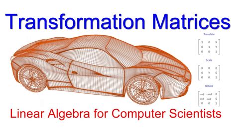 Linear Algebra For Computer Scientists 13 Transformation Matrices