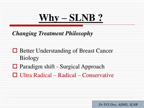 Ppt Sentinel Node Biopsy Irch Aiims Experience Powerpoint