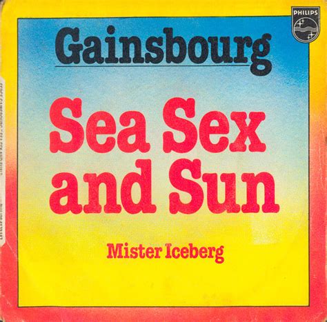 Serge Gainsbourg Sea Sex And Sun Releases Discogs