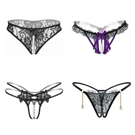 Women Sexy Panties Floral Lace Briefs Thongs Underwear China Women