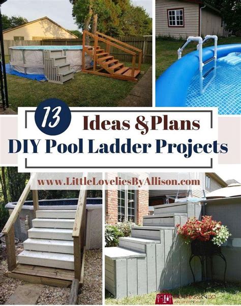 13 Diy Pool Ladder Projects How To Build A Pool Ladder In 2022 Pool