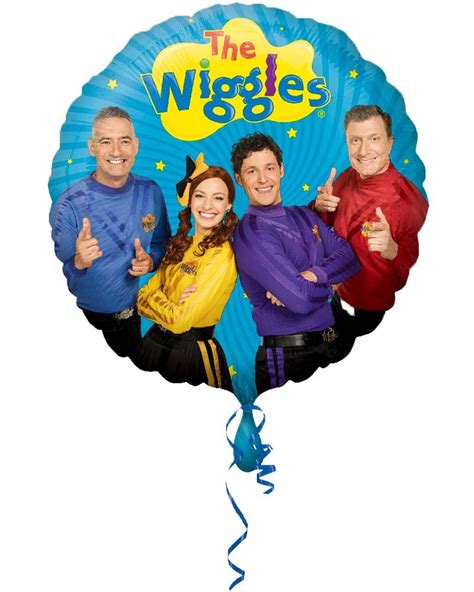 The Wiggles Party Supplies 43cm Foil Balloon Birthday Decoration Group