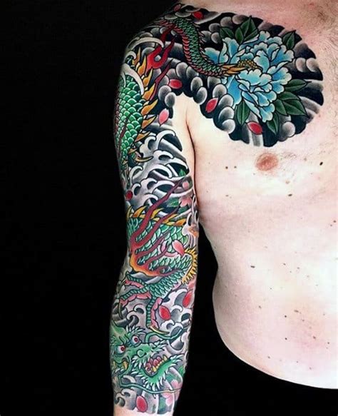 Traditional Japanese Dragon Tattoo Sleeve Best Tattoo Ideas
