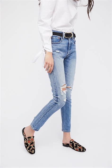 Levi's 501 Skinny Jeans | Womens jeans skinny, Skinny jeans, Destroyed skinny jeans