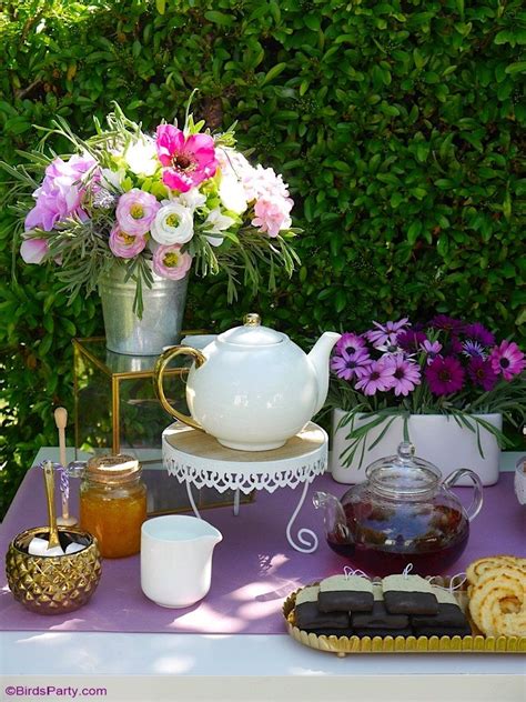 A Lavender Tea Party And Tablescape For Mothers Day Lavender Tea