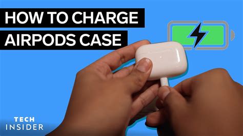 How To Charge Your Airpods Case YouTube